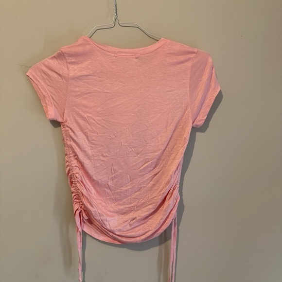 Sunflower Twisted Rushed Y2k Pink Baby Tee Shirt Size Small NWOT t1231 - Picture 7 of 10